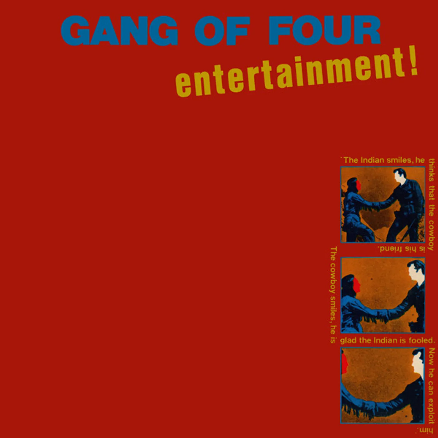 Gang Of Four Entertainment! Vinyl Record