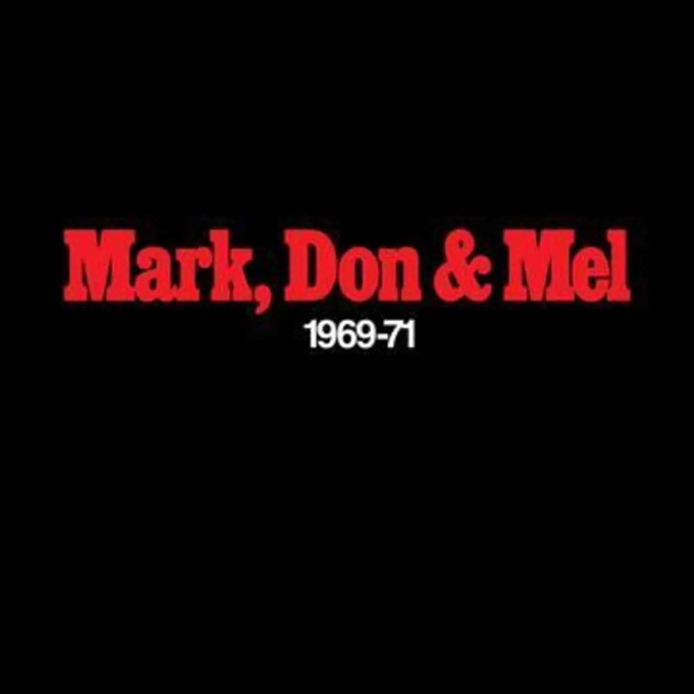 Grand Funk Railroad MARK DON & MEL 1969-71 Vinyl Record