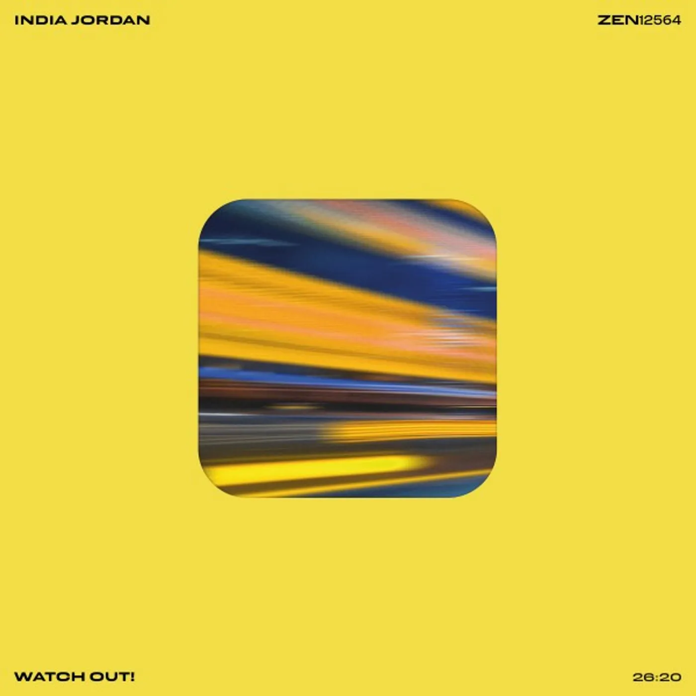 India Jordan WATCH OUT! (140G/DL CARD) Vinyl Record