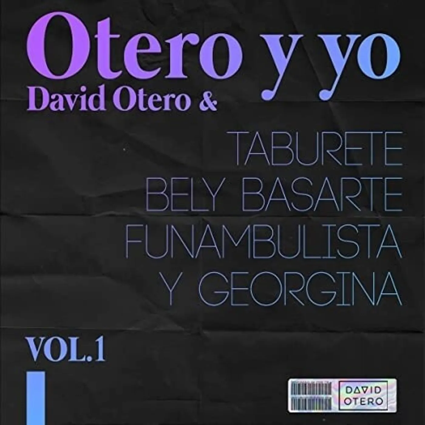 David Otero OTERO Y YO CD