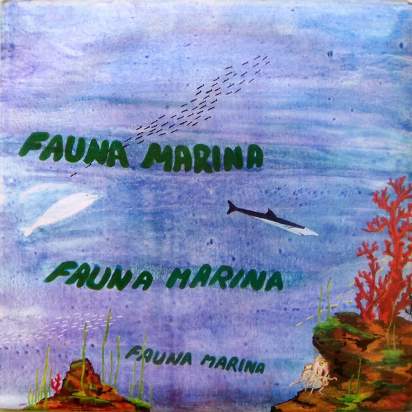 Egisto Macchi FAUNA MARINA / Original Soundtrack Vinyl Record