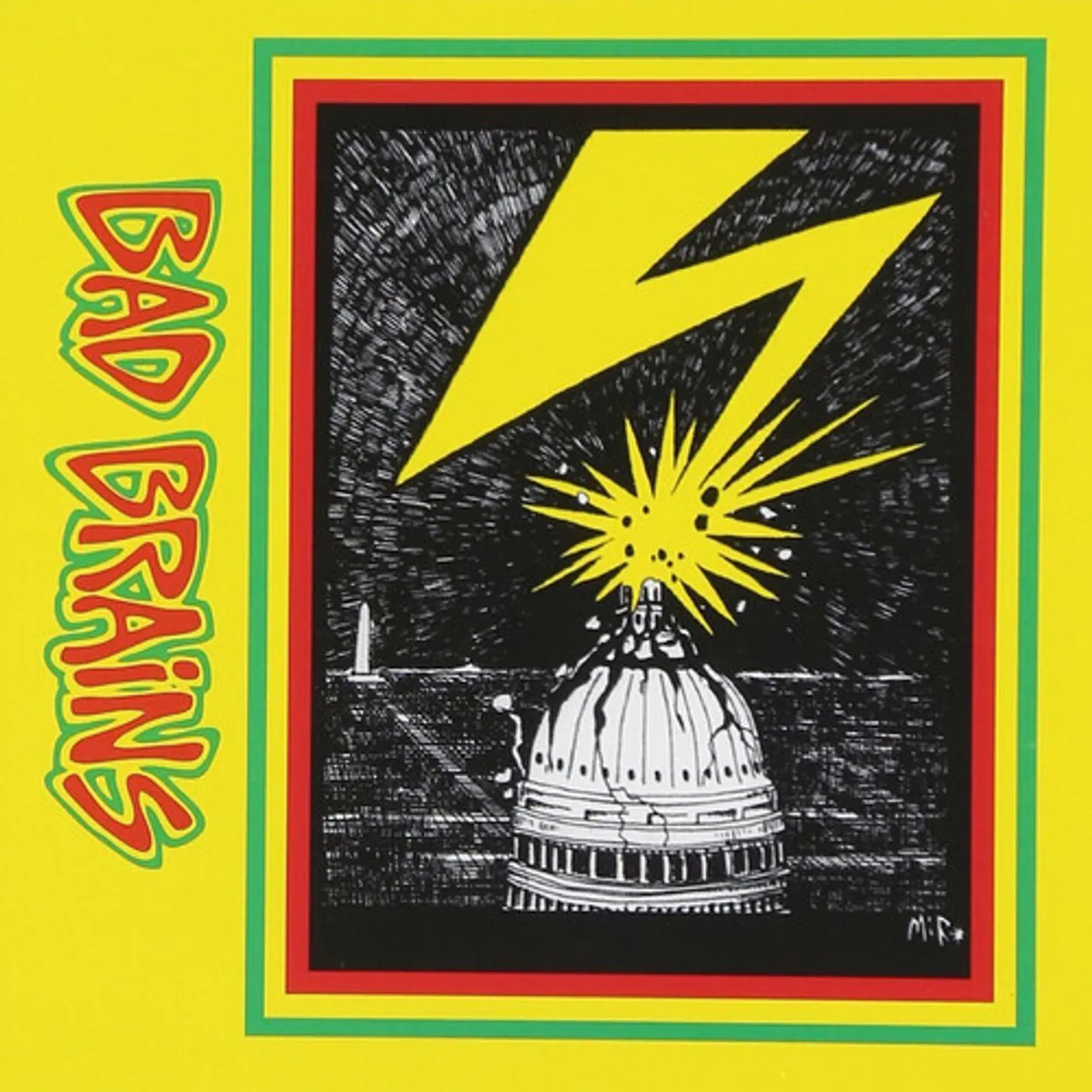 BAD BRAINS (FAB) (RED & WHITE SPLATTER VINYL) Vinyl Record