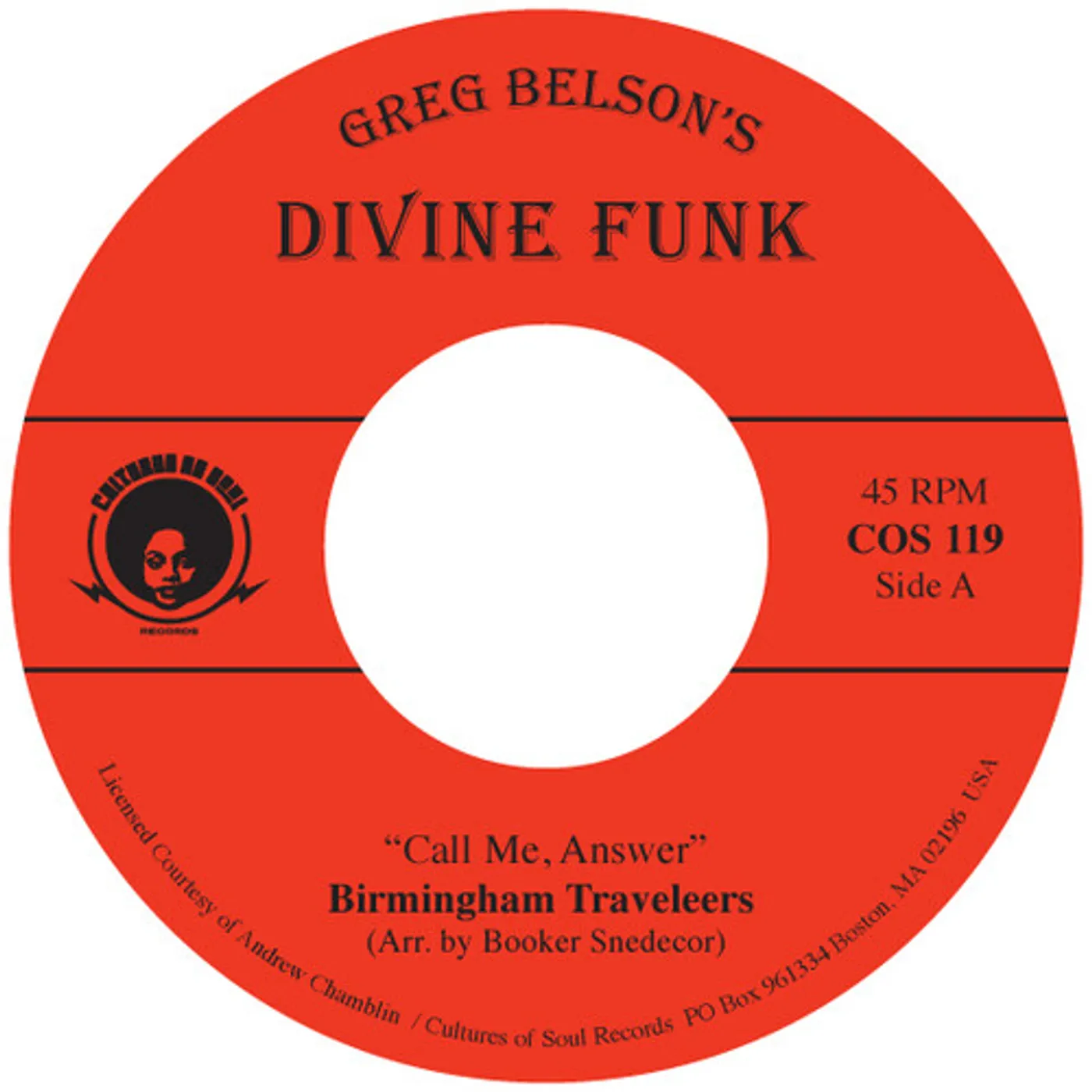 Birmingham Traveleers / Gospel Ambassadors CALL ME ANSWER / THIS LITTLE LIGHT OF MINE Vinyl Record