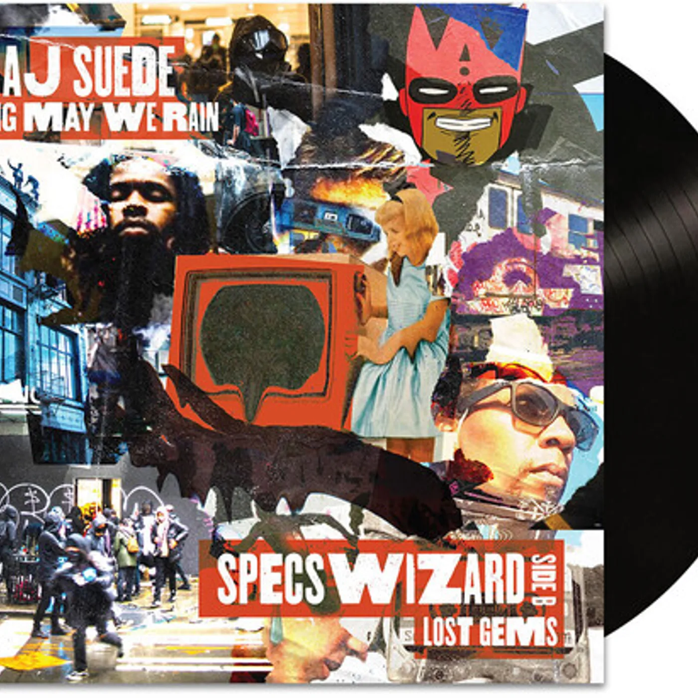 Aj Suede / Specswizard LONG MAY WE RAIN / LOST GEMS Vinyl Record