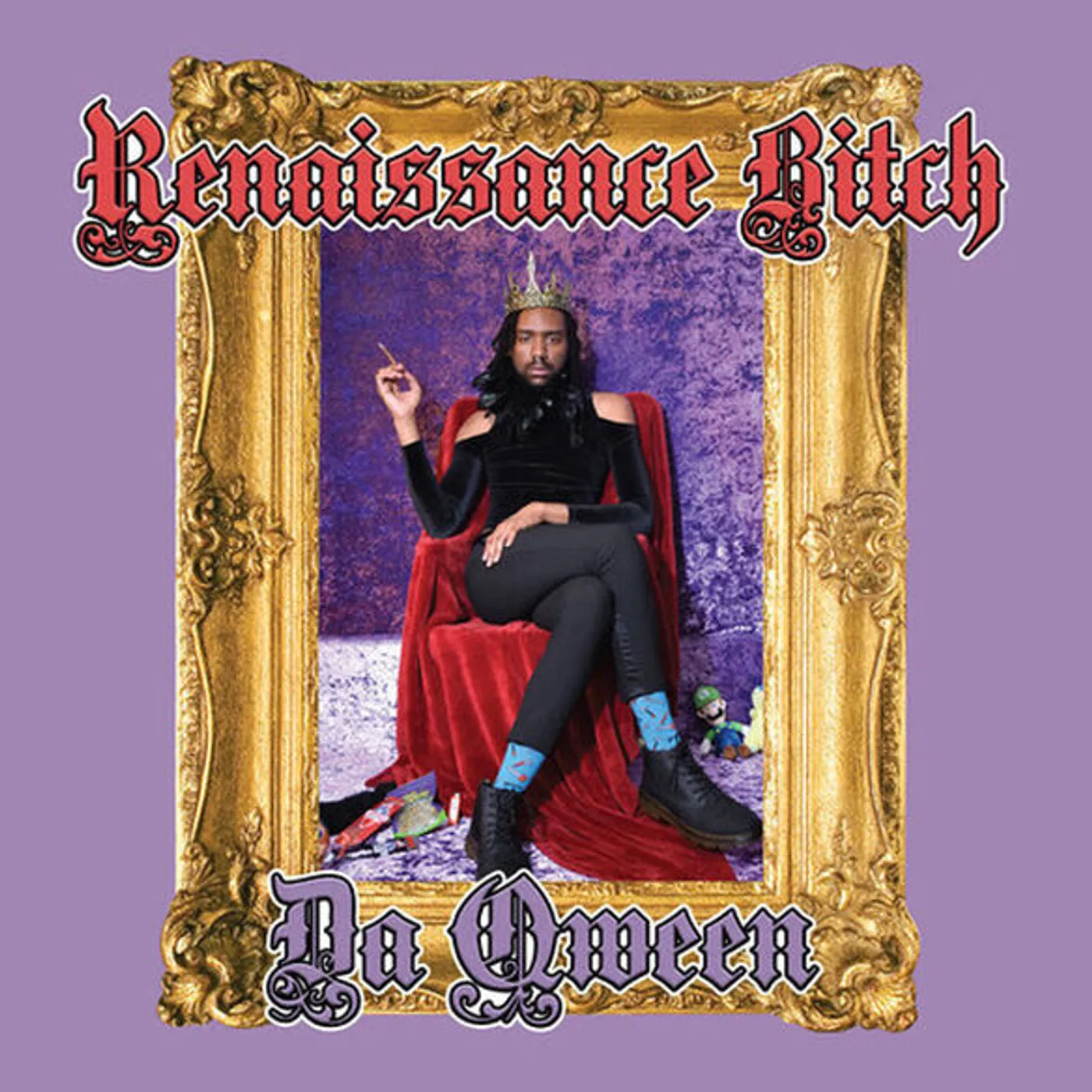 Da Qween RENAISSANCE BITCH (140G/DEEP PURPLE VINYL) Vinyl Record