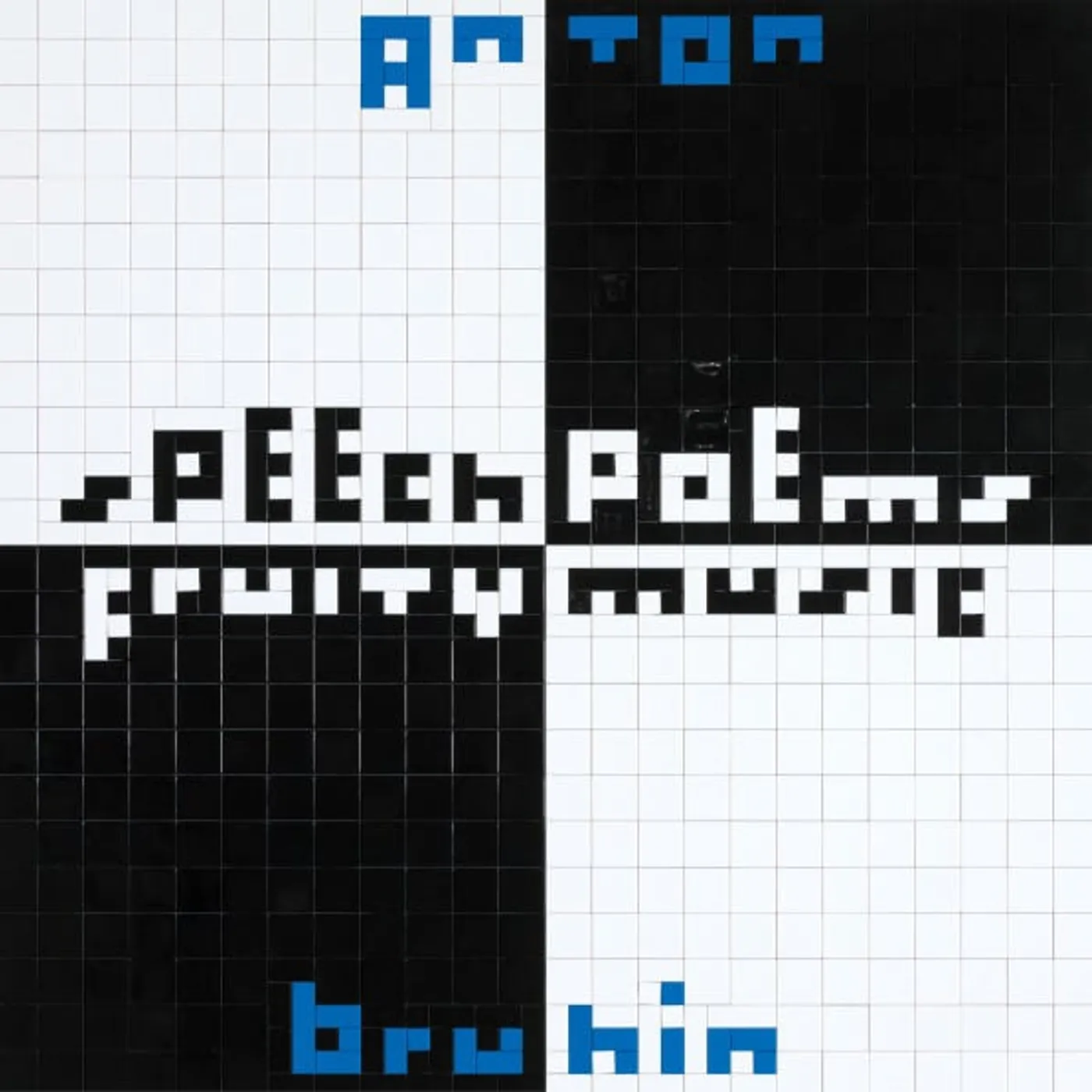 Anton Bruhin Speech Poems / Fruity Music Vinyl Record