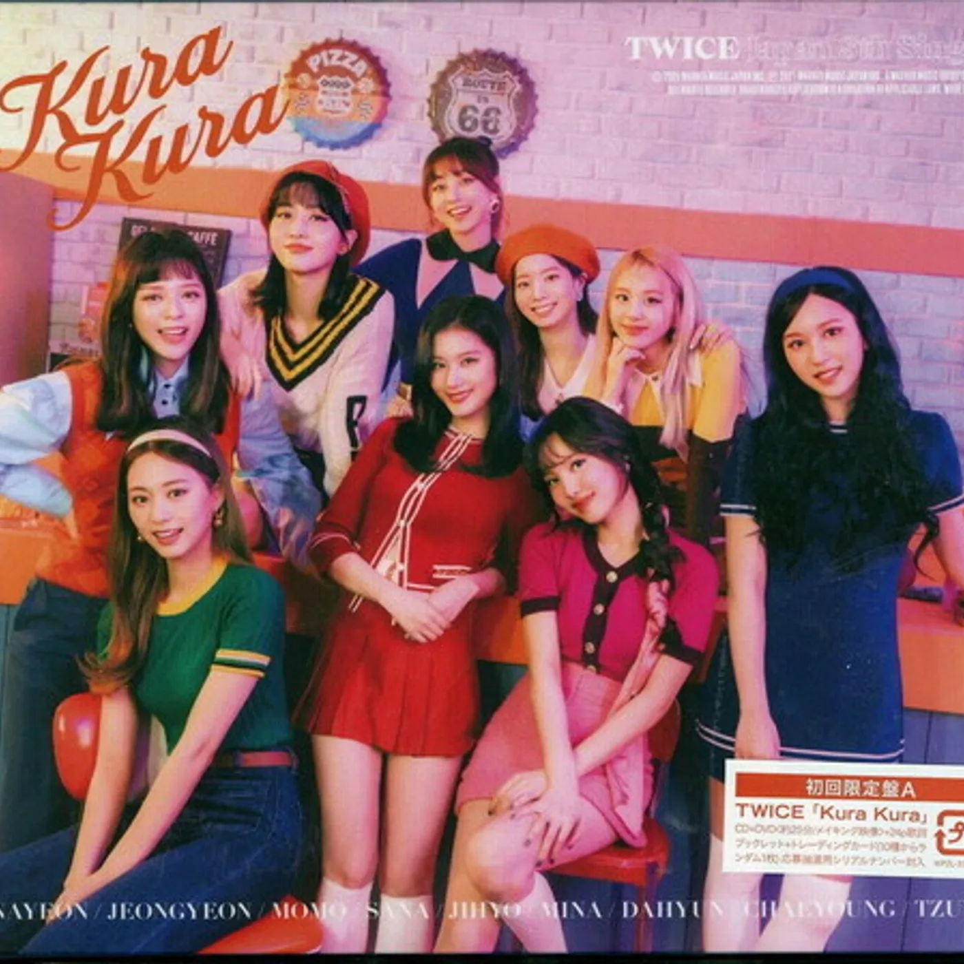 TWICE KURA KURA (VERSION A) CD