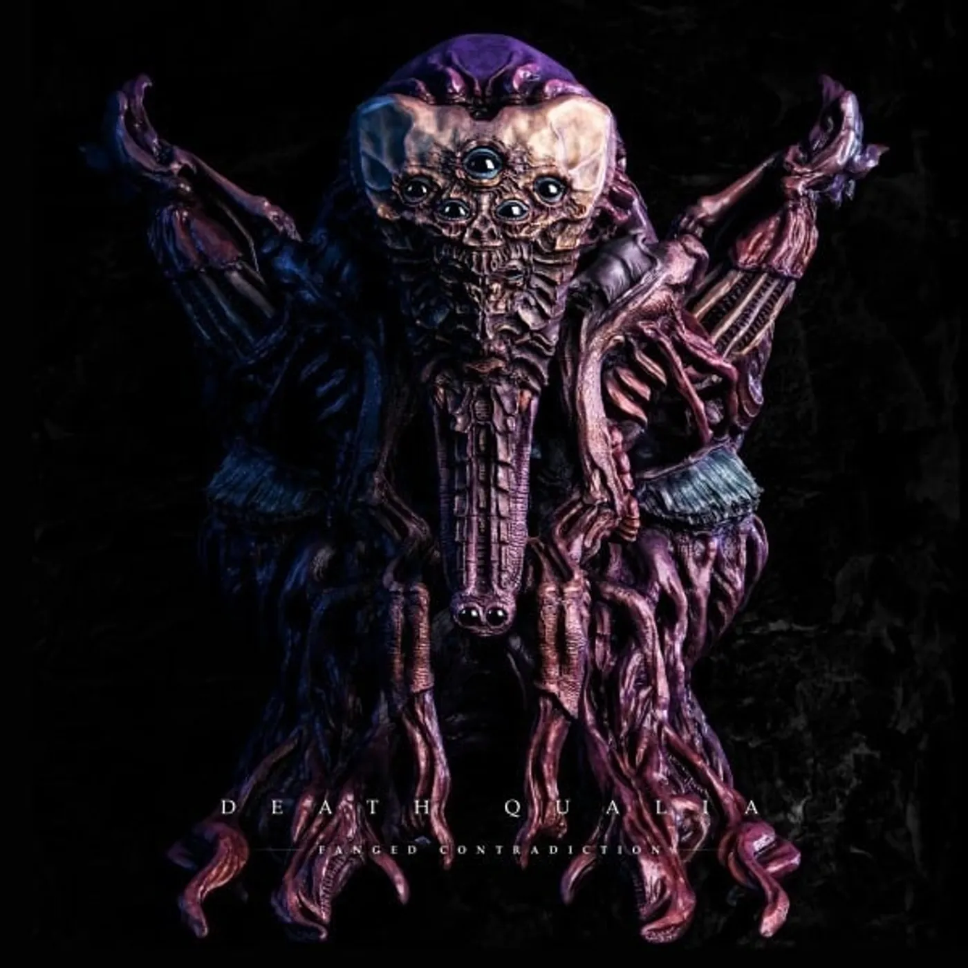 Death Qualia Fanged Contradiction Vinyl Record