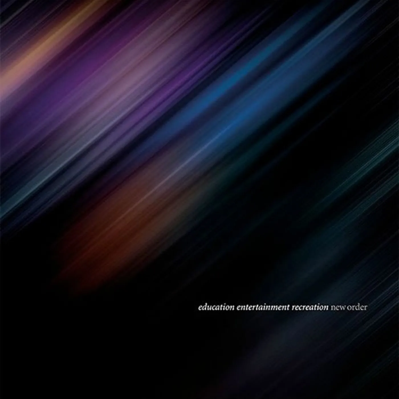 New Order EDUCATION ENTERTAINMENT RECREATION (LIVE) Vinyl Record