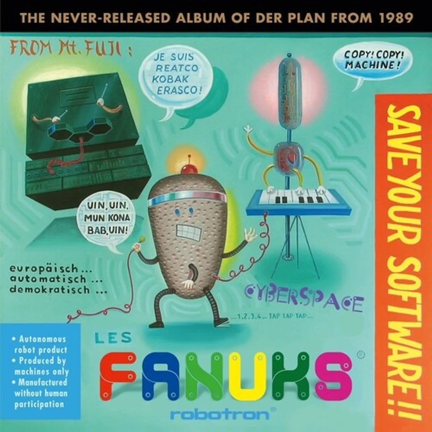 Der Plan SAVE YOUR SOFTWARE CD