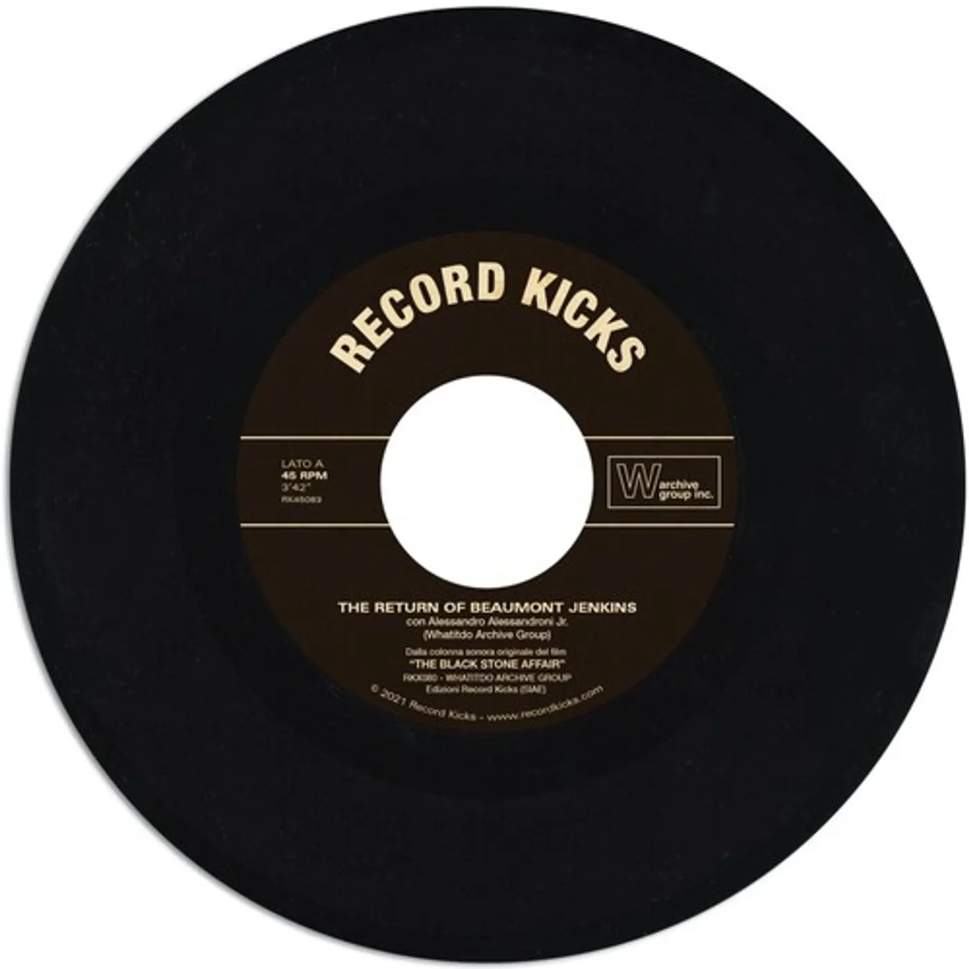Whatitdo Archive Group RETURN OF BEAUMONT JENKINS / LA PIETRA Vinyl Record