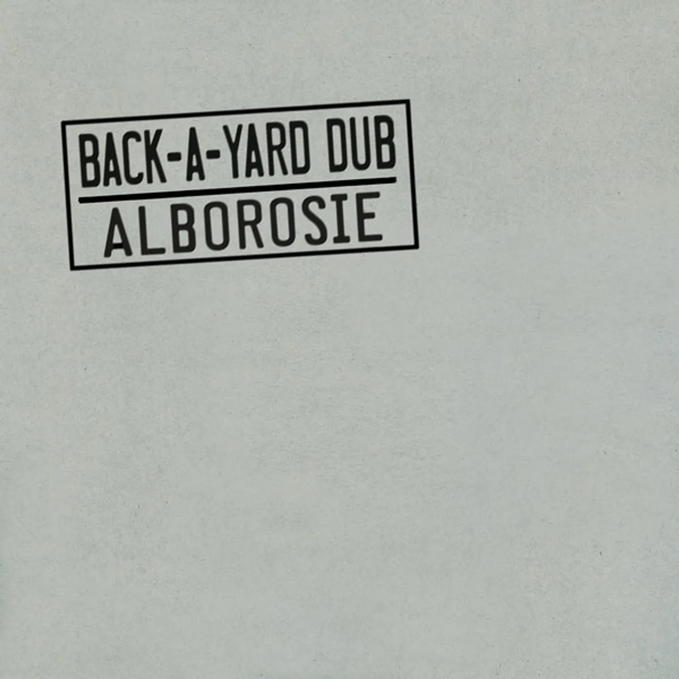 Alborosie Back-A-Yard Dub Vinyl Record