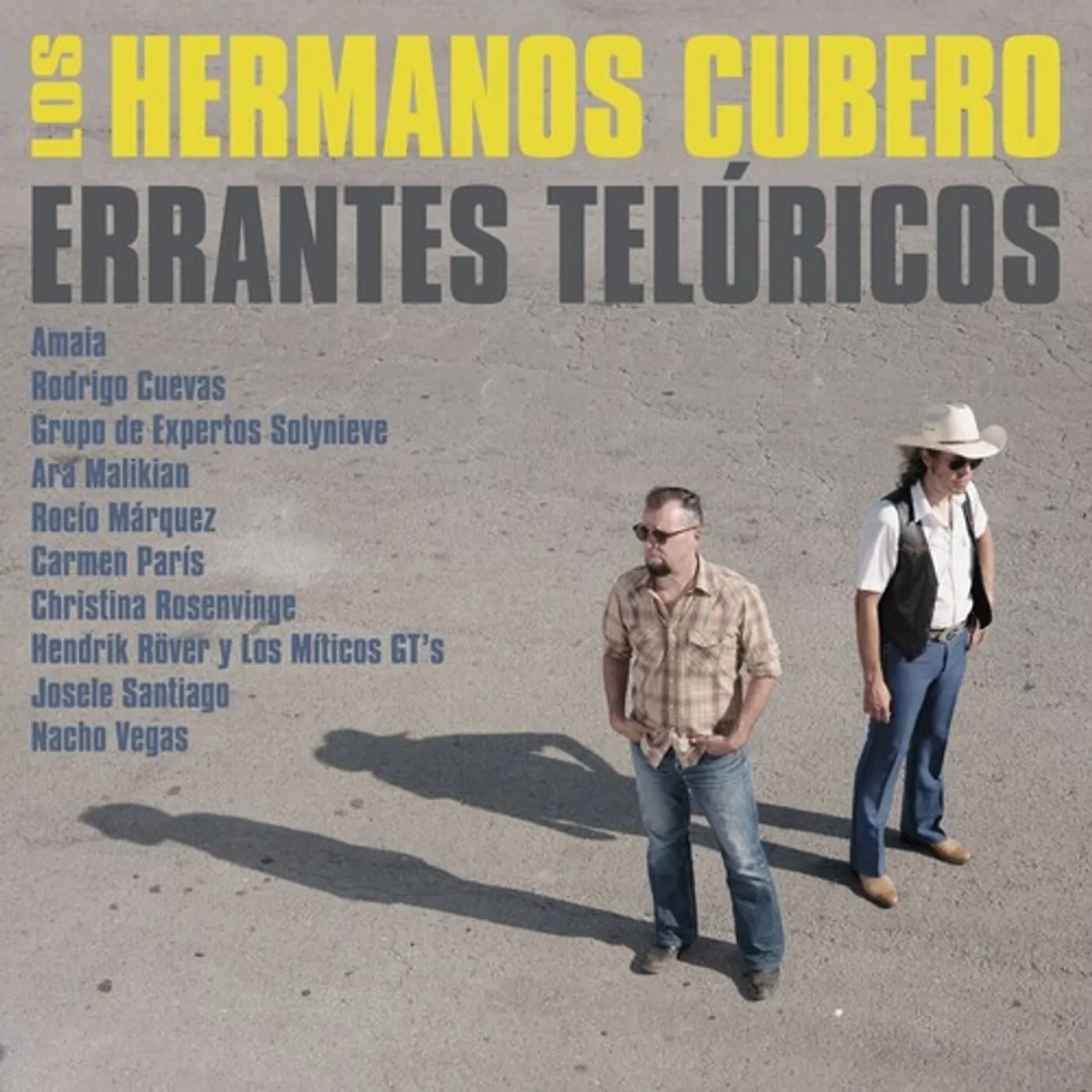 Los Hermanos Cubero PROYECTO TORIBIO / ERRANTES TELURICOS CD