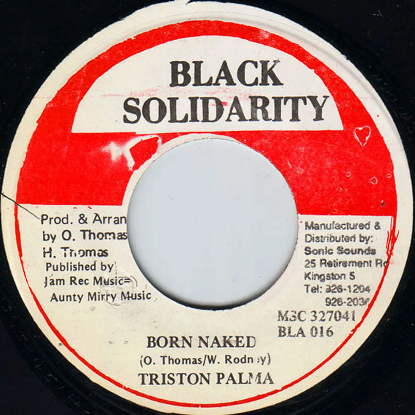 Triston Palma Born Naked Vinyl Record