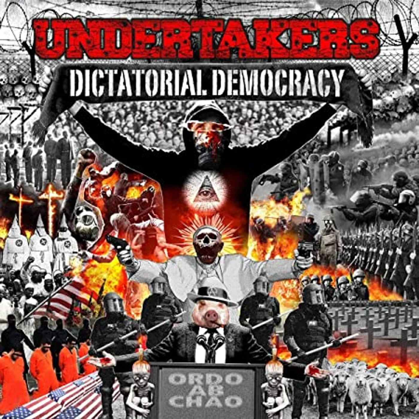 Undertakers DICTATORIAL DEMOCRACY (RIOT ULTRALIMITED) Vinyl Record