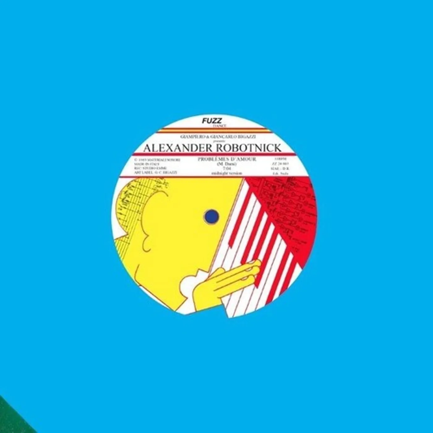 Alexander Robotnick PROBLEMES D'AMOUR Vinyl Record