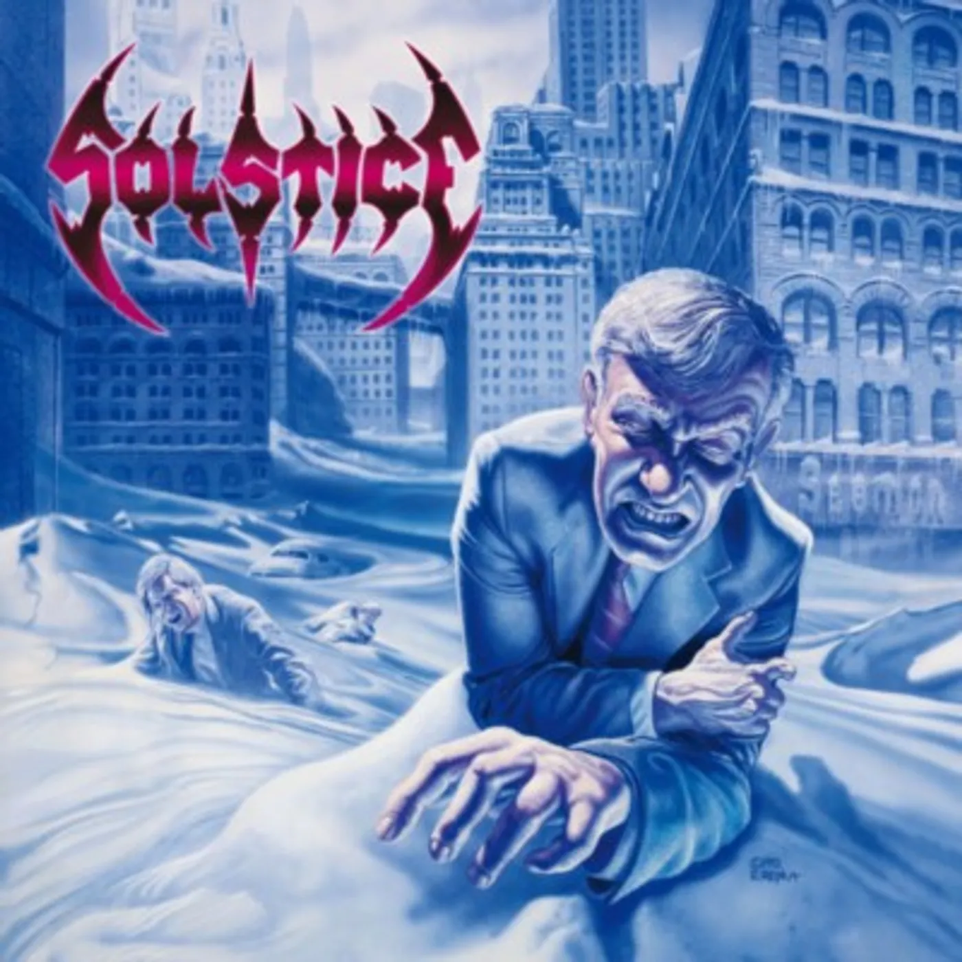 Solstice  SENTENCING (REISSUE/WHITE VINYL) Vinyl Record