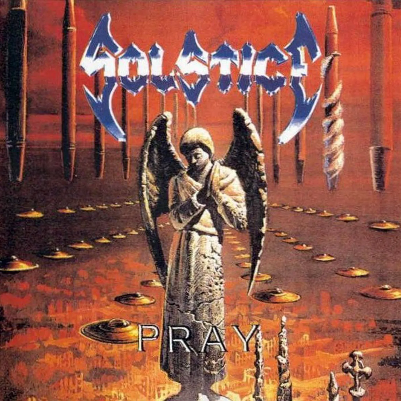 Solstice  PRAY (REISSUE/WHITE VINYL) Vinyl Record