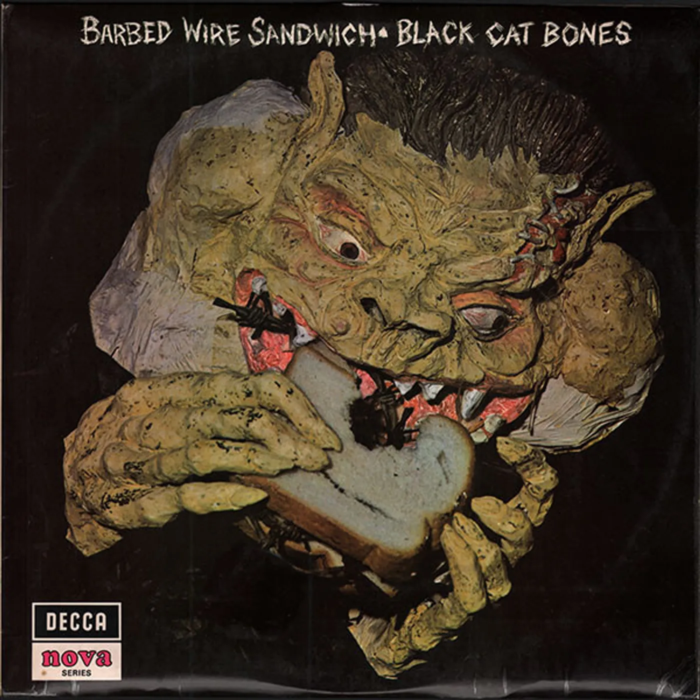 Black Cat Bones Barbed Wire Sandwich Vinyl Record