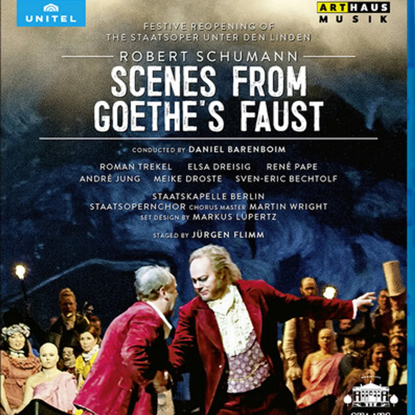 Daniel Barenboim SCENES FROM GOETHES FAUST Blu-ray
