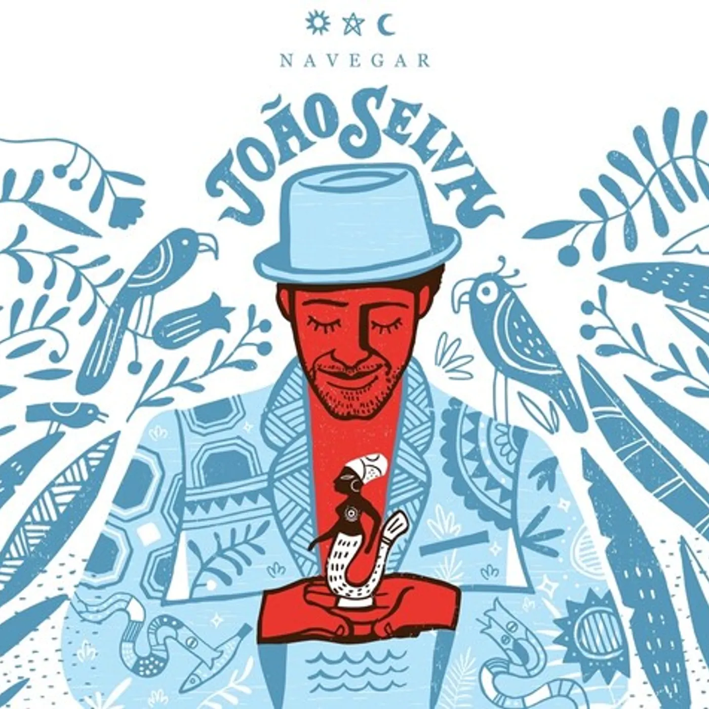 João Selva NAVEGAR (BLUE VINYL) Vinyl Record