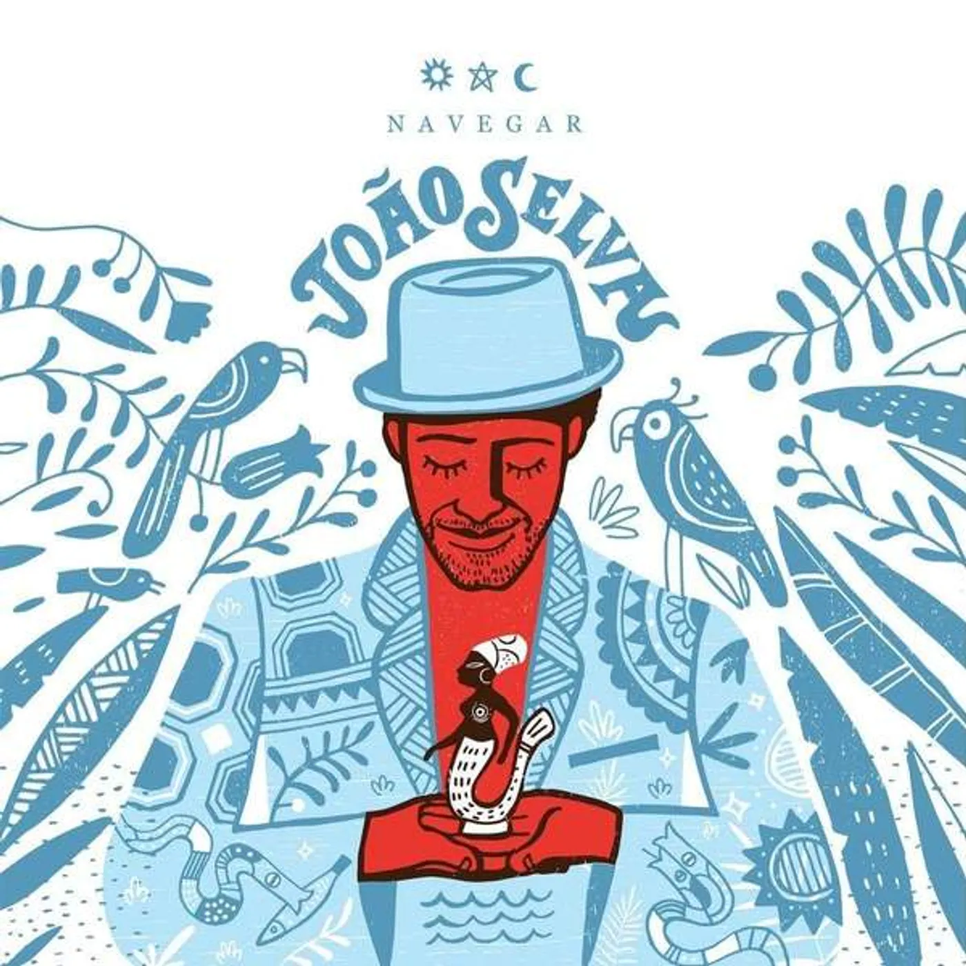 João Selva NAVEGAR (BLUE VINYL) Vinyl Record