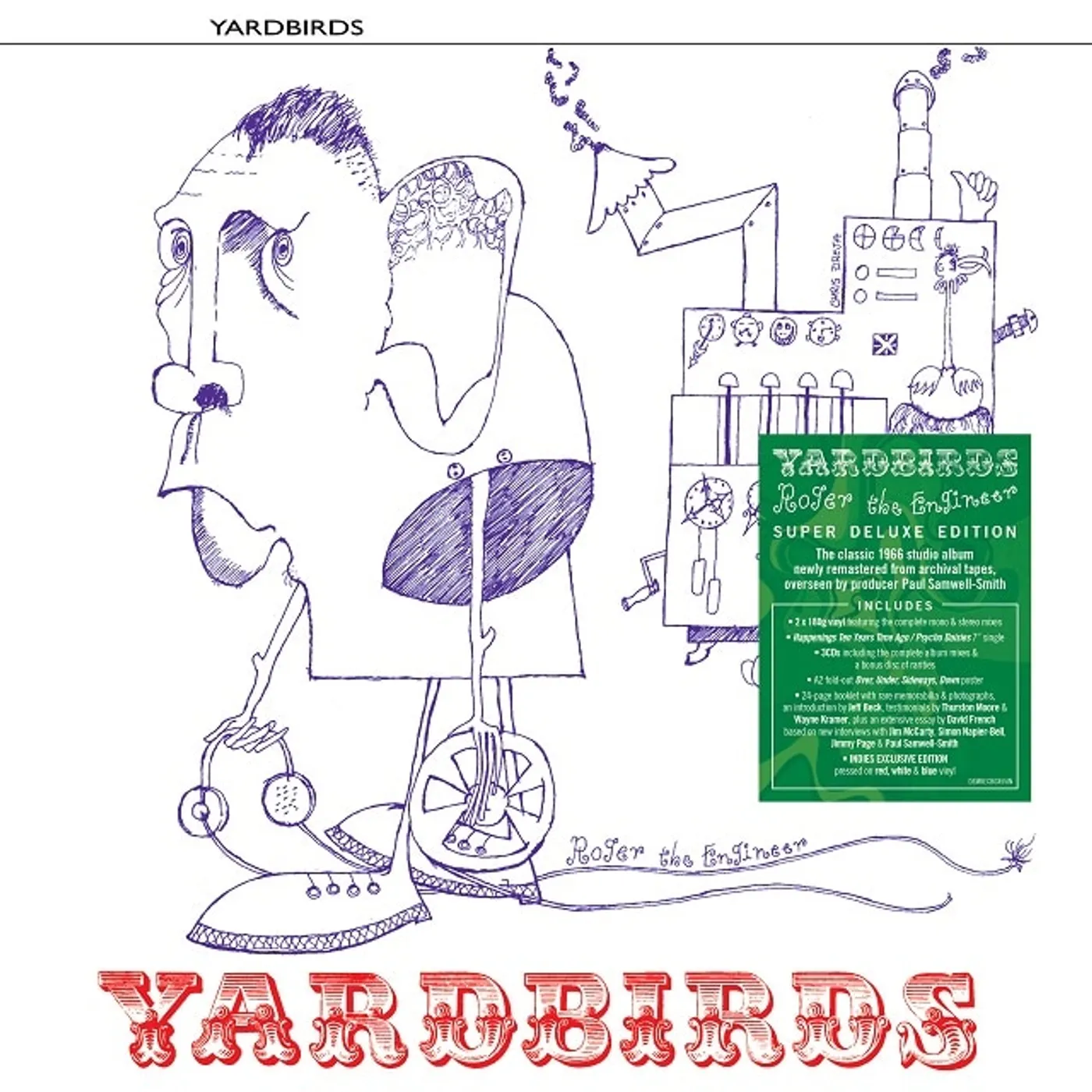 The Yardbirds Roger The Engineer: Super Deluxe Vinyl Record