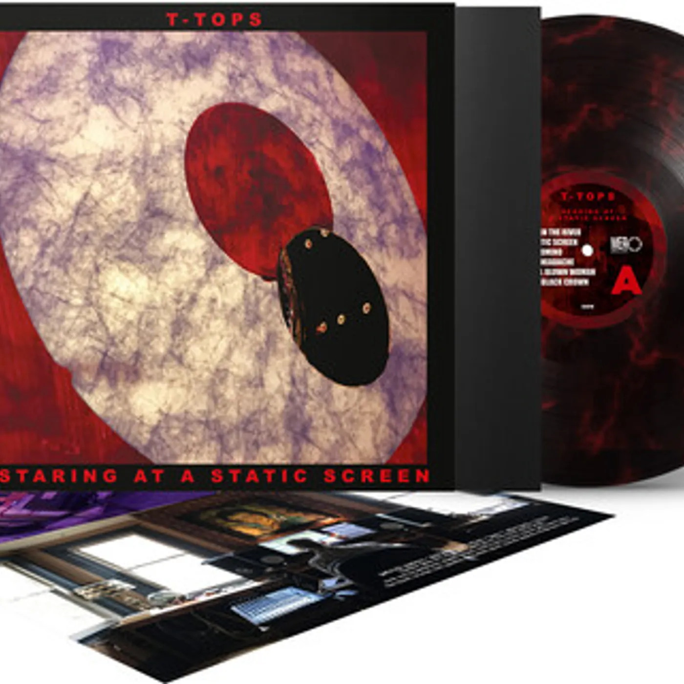 T-Tops Staring at a Static Screen Vinyl Record
