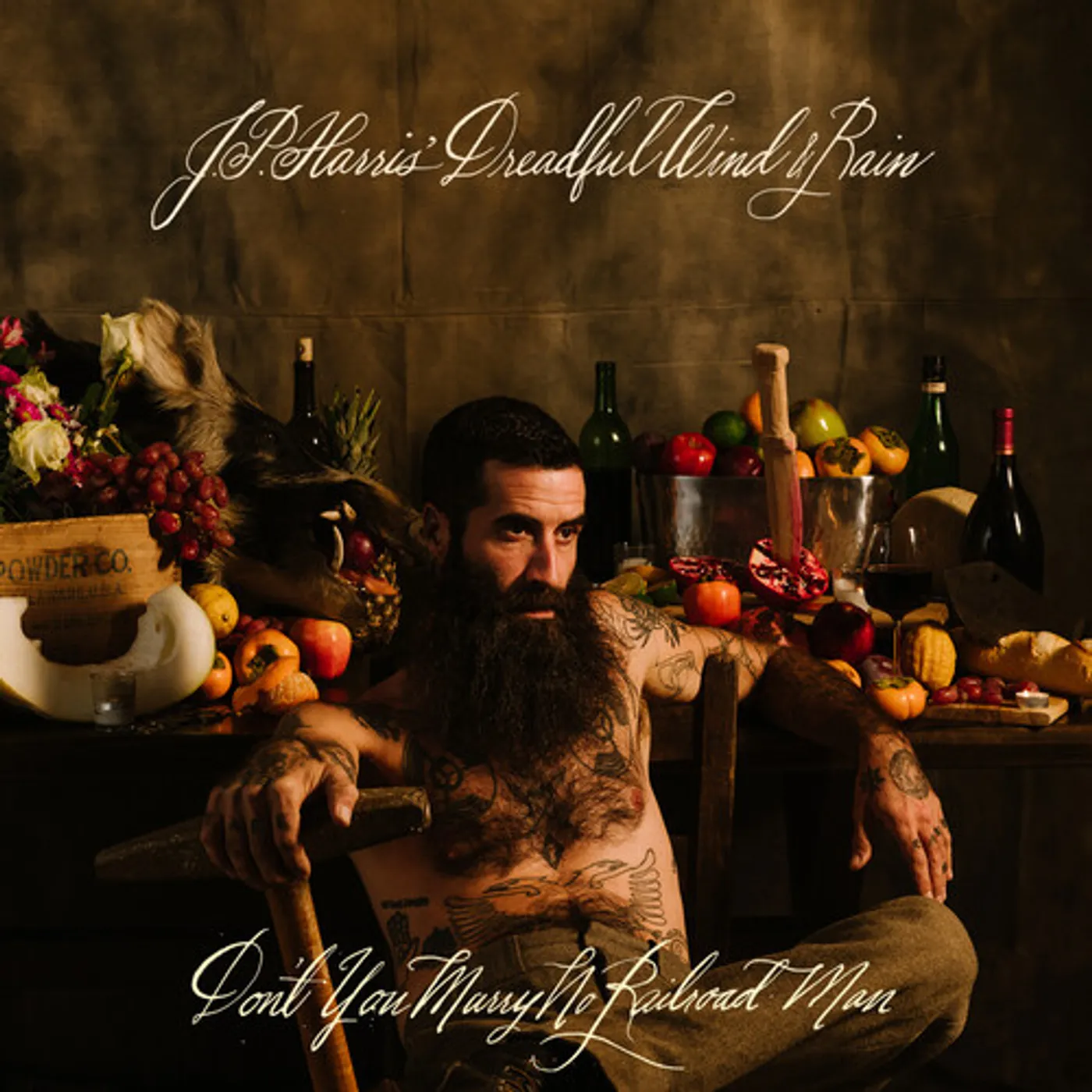 Jp Harris' Dreadful Wind & Rain Don't You Marry No Railroad Man Vinyl Record
