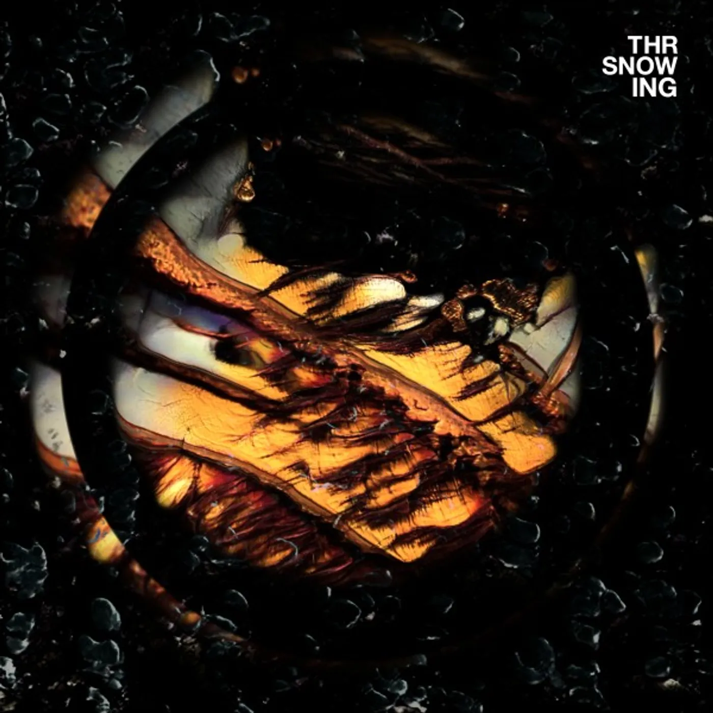 Throwing Snow DRAGONS (MARBLED ORANGE VINYL/180G) Vinyl Record