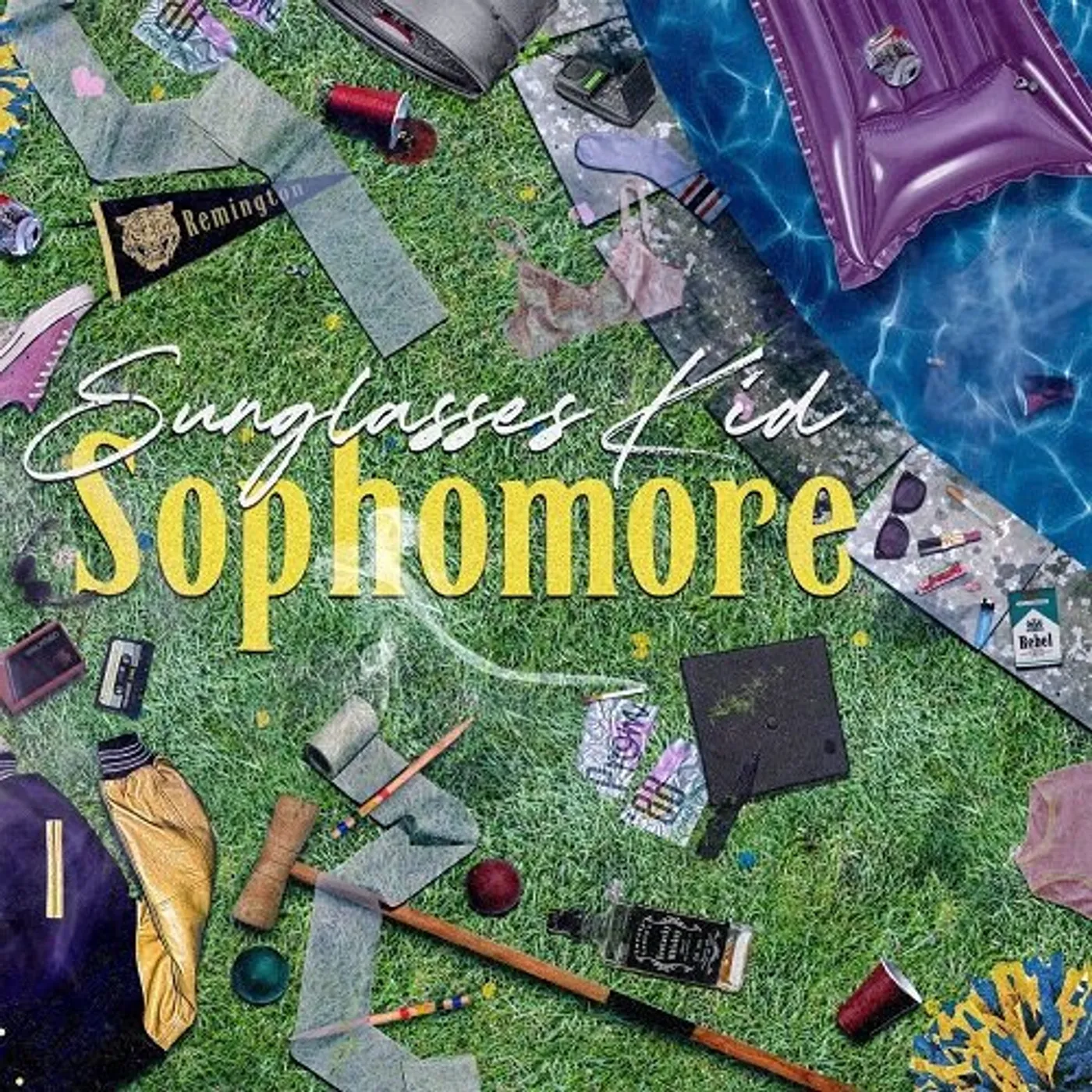 Sunglasses Kid SOPHOMORE Vinyl Record - Colored Vinyl, Pink Vinyl, UK Release