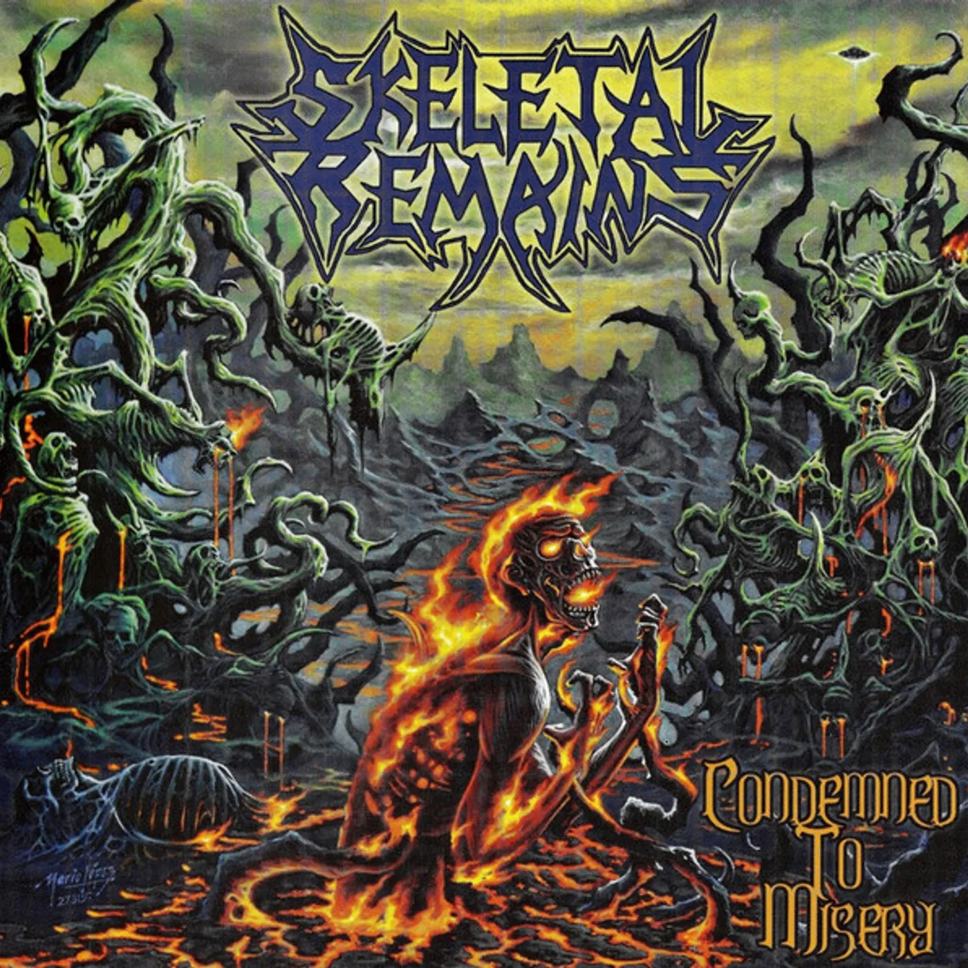 Skeletal Remains Condemned To Misery Vinyl Record