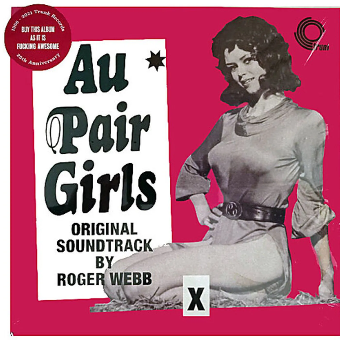 Roger Webb AU PAIR GIRLS Vinyl Record