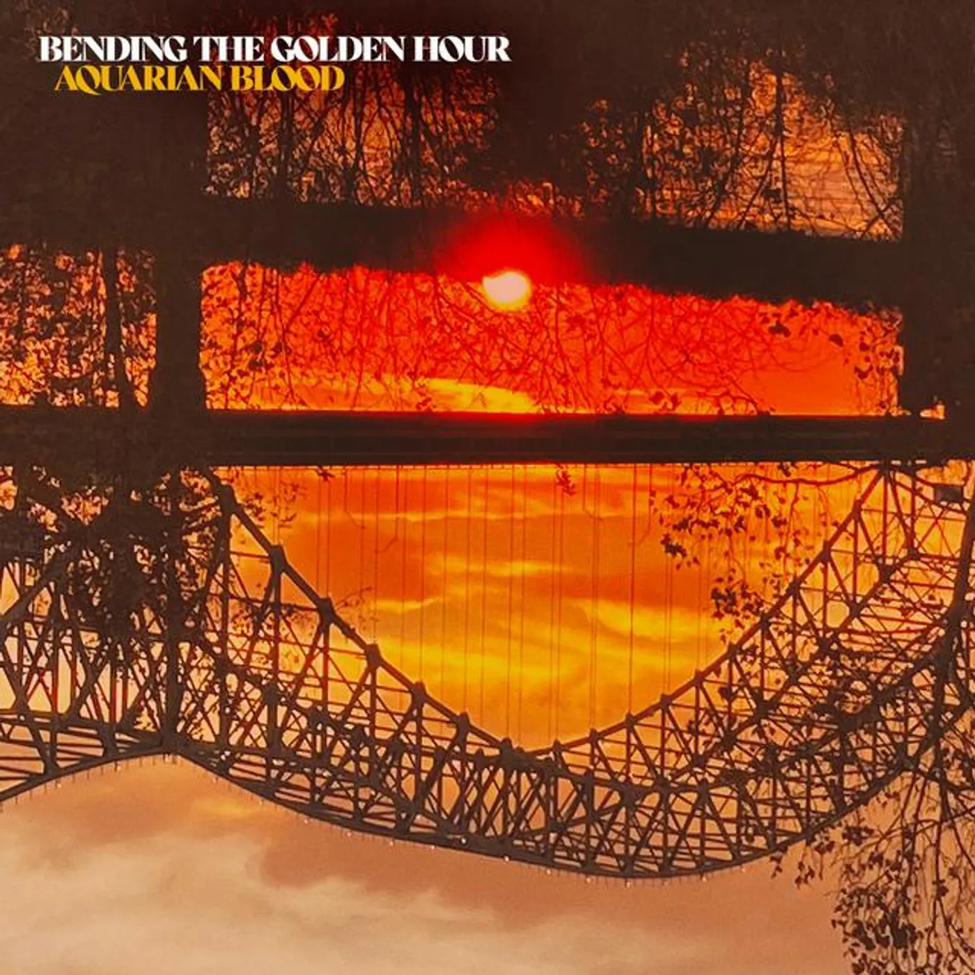 Aquarian Blood Bending the Golden Hour Vinyl Record