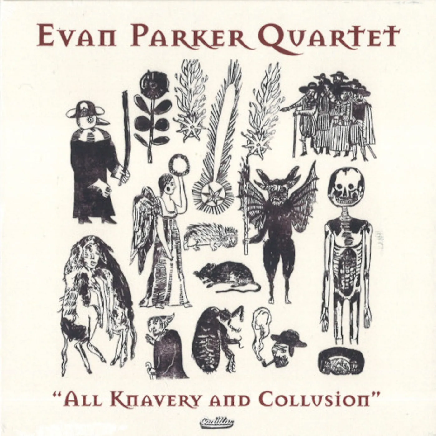 Evan Parker Quartet ALL KNAVERY & COLLUSION CD