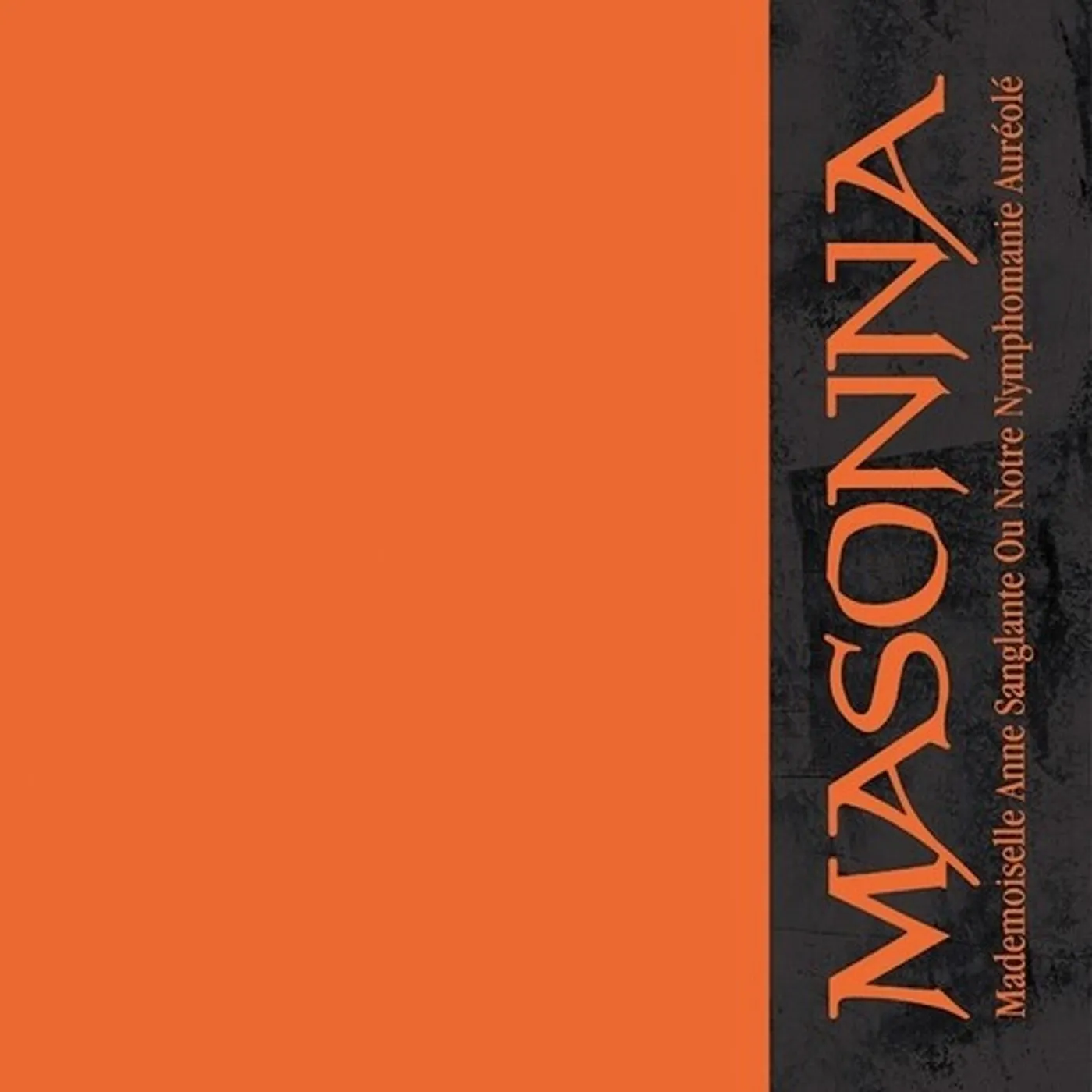 Masonna Filled With Unquestionable Feelings Vinyl Record