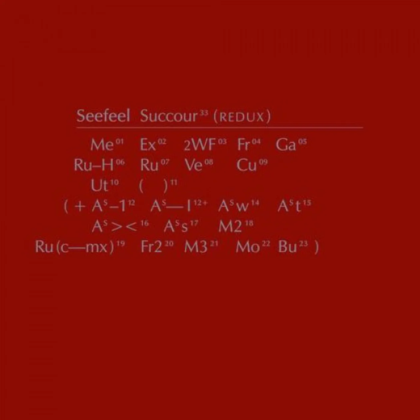 Seefeel SUCCOUR (REDUX) Vinyl Record