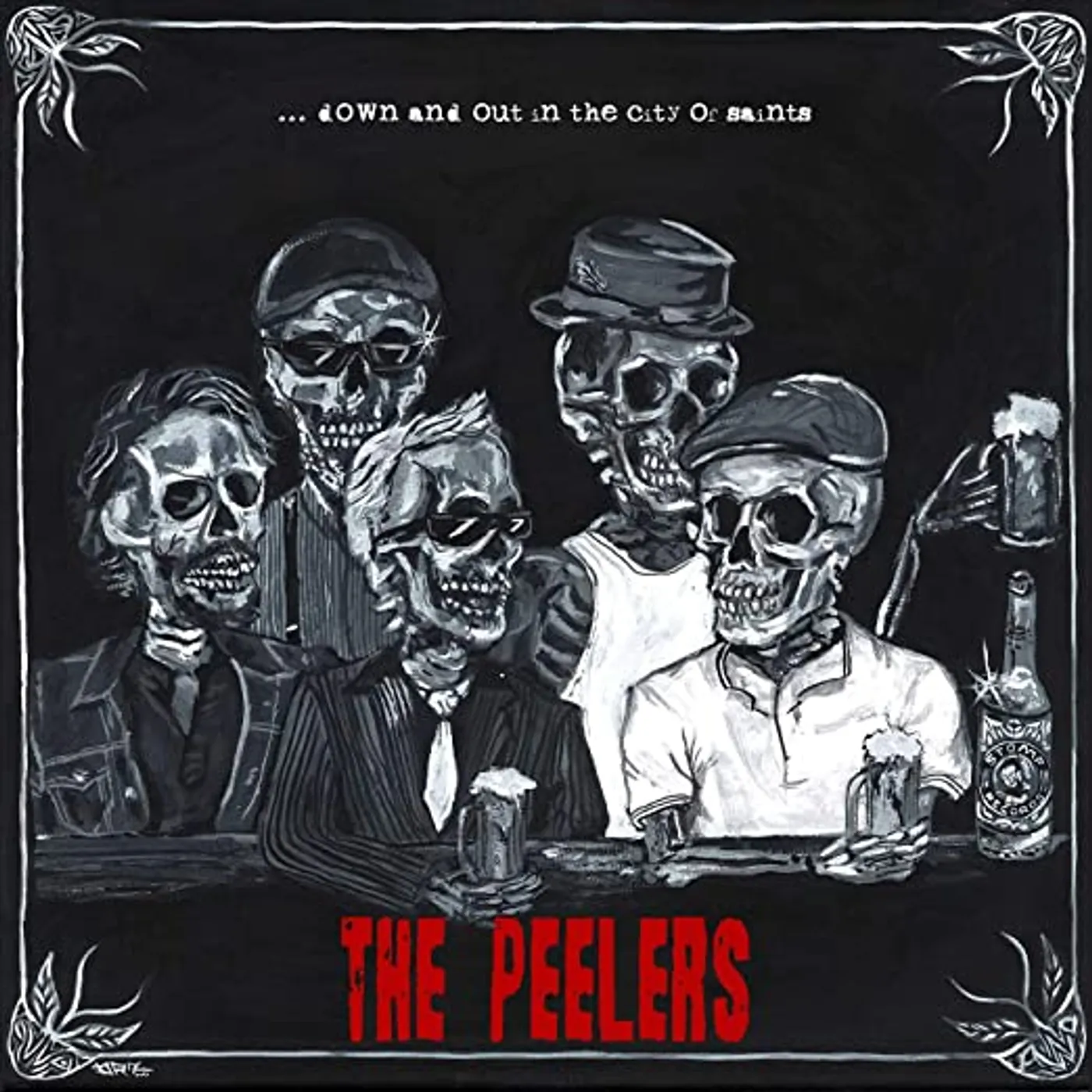 The Peelers DOWN AND OUT IN THE CITY OF SAINTS Vinyl Record