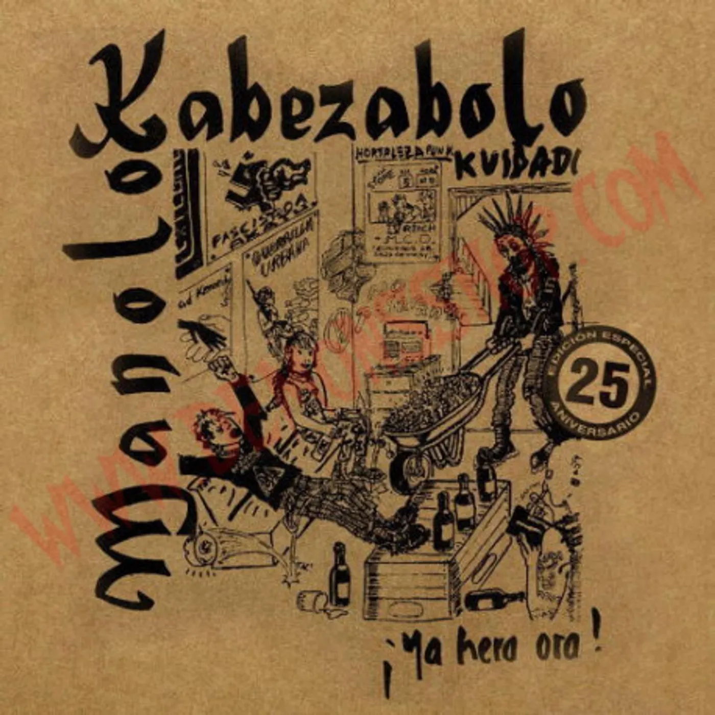 Manolo Kabezabolo Ya Hera Ora Vinyl Record