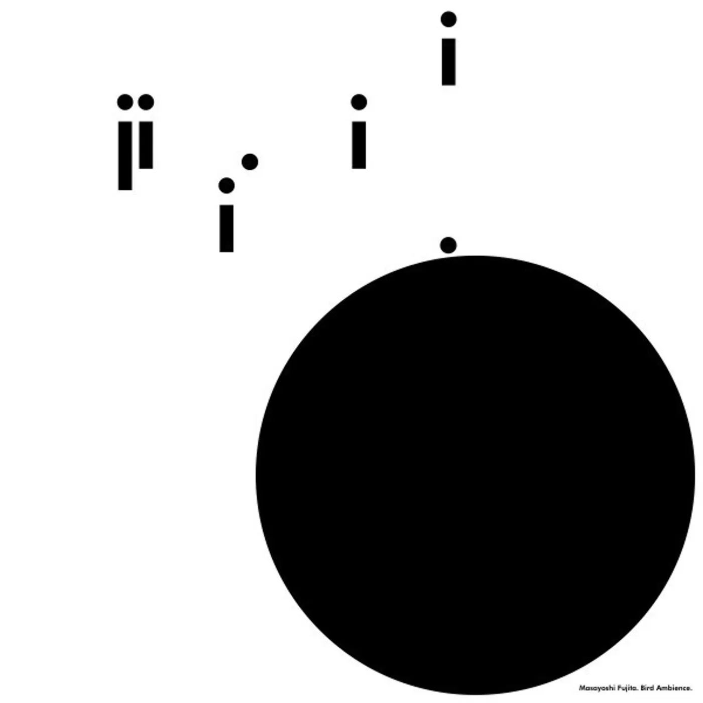Masayoshi Fujita BIRD AMBIENCE (DL CARD) Vinyl Record