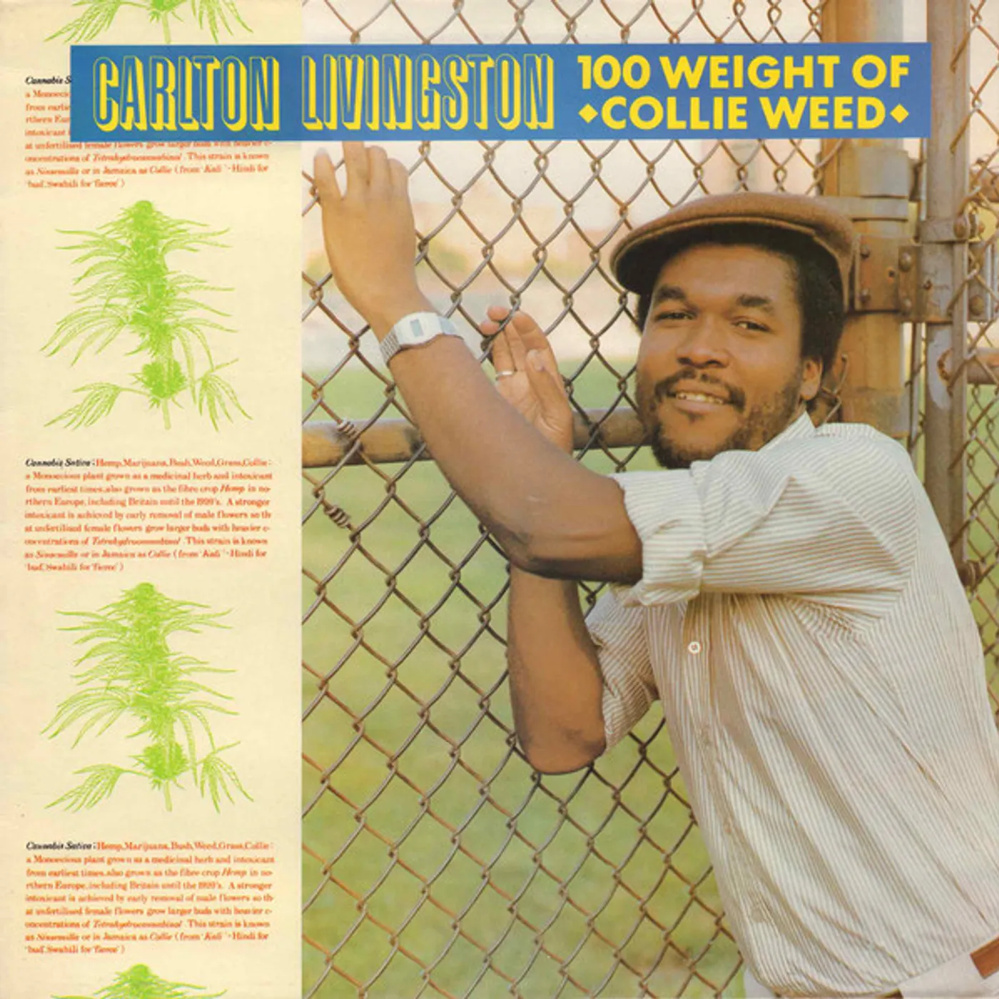 Carlton Livingston 100 Weight of Collie Weed Vinyl Record