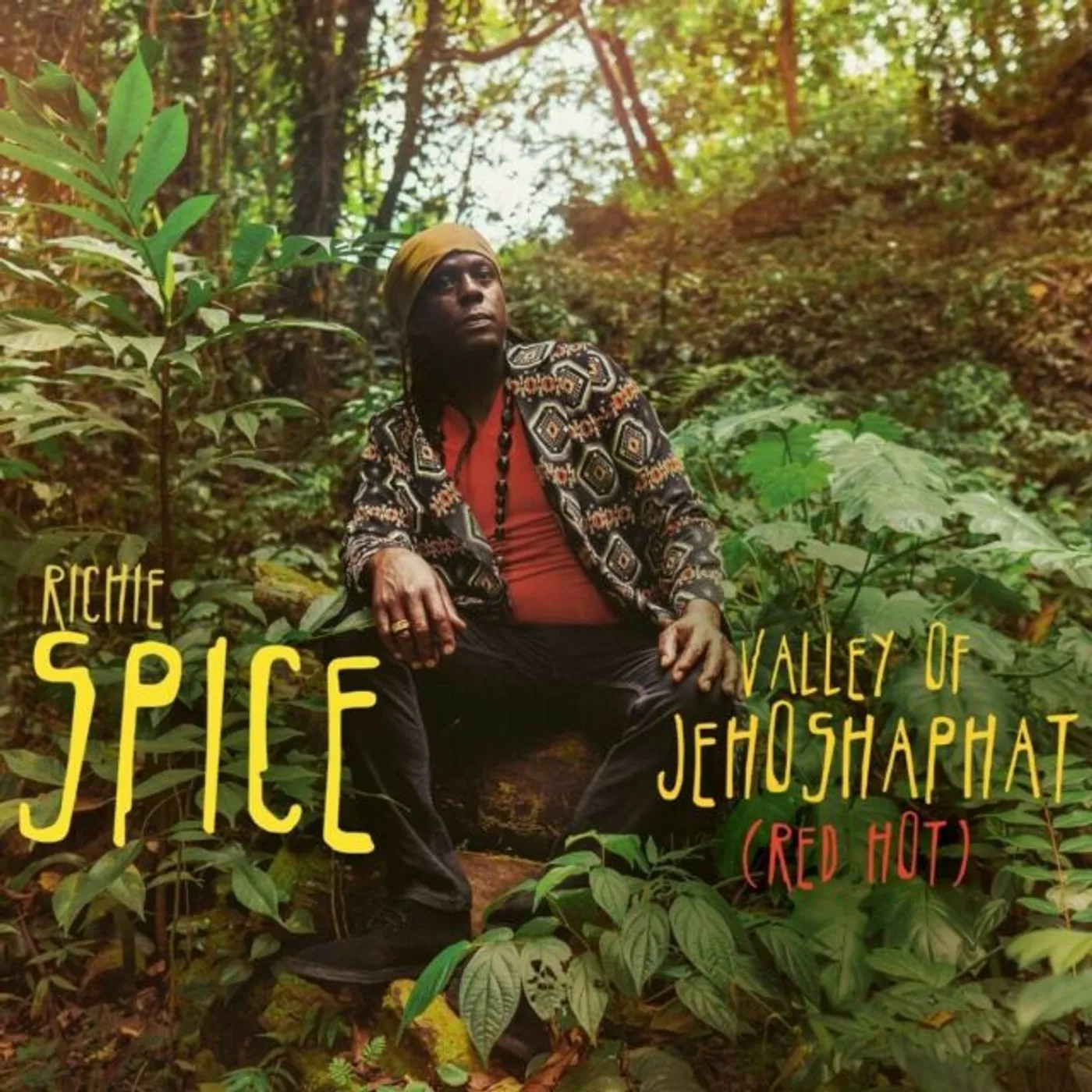 Richie Spice VALLEY OF JEHOSHAPHAT (RED HOT) Vinyl Record