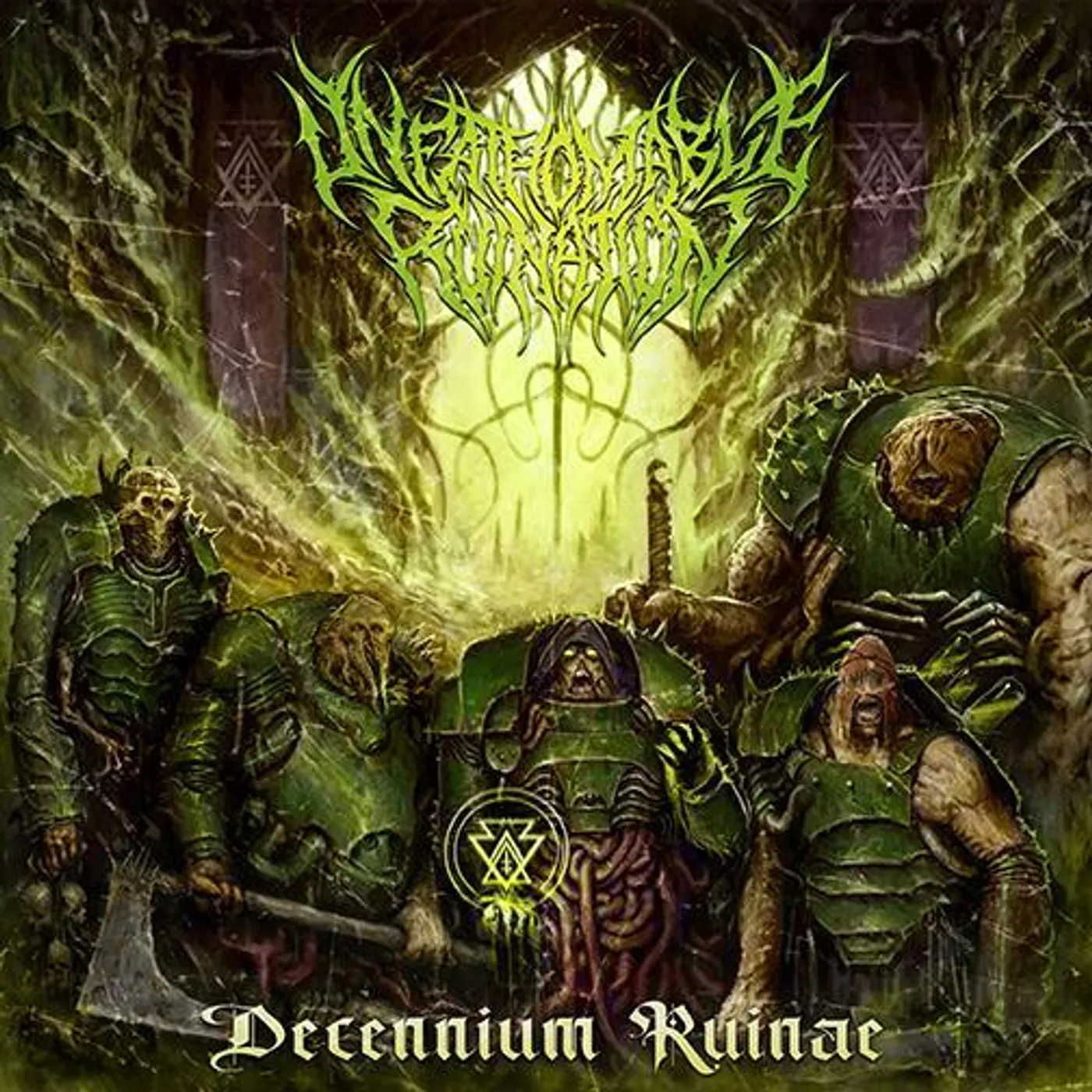 Unfathomable Ruination Decennium Ruinae Vinyl Record