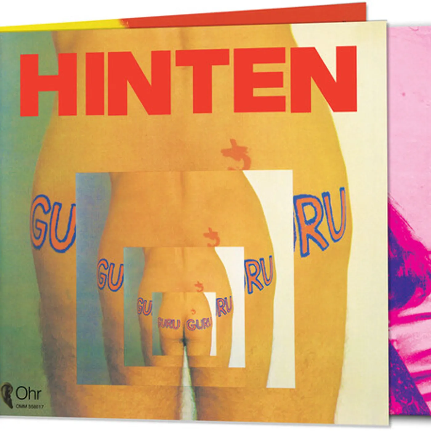 Guru Guru HINTEN (PURPLE ORANGE & RED SPLATTER VINYL) Vinyl Record