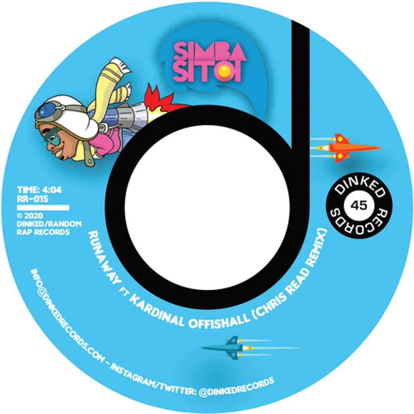 Simba Sitoi / Kardinal Offishall Runaway (Chris Read Remix) Vinyl Record