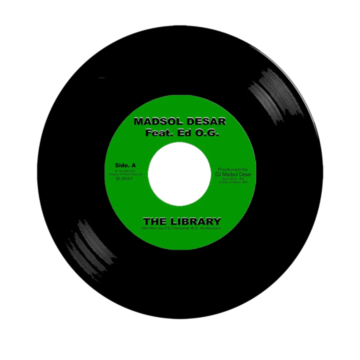 Madsol Desar LIBRARY FEAT. EDO G Vinyl Record