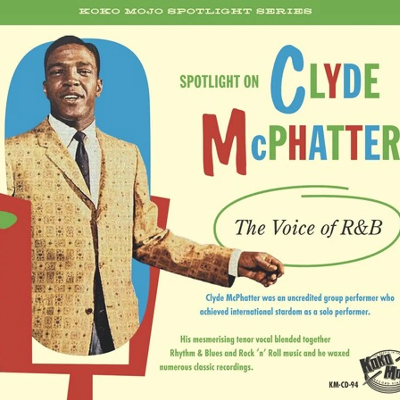 Clyde McPhatter VOICE OF R&B CD