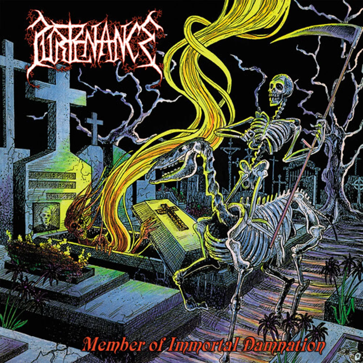 Purtenance MEMBER OF THE IMMORTAL DAMNATION CD