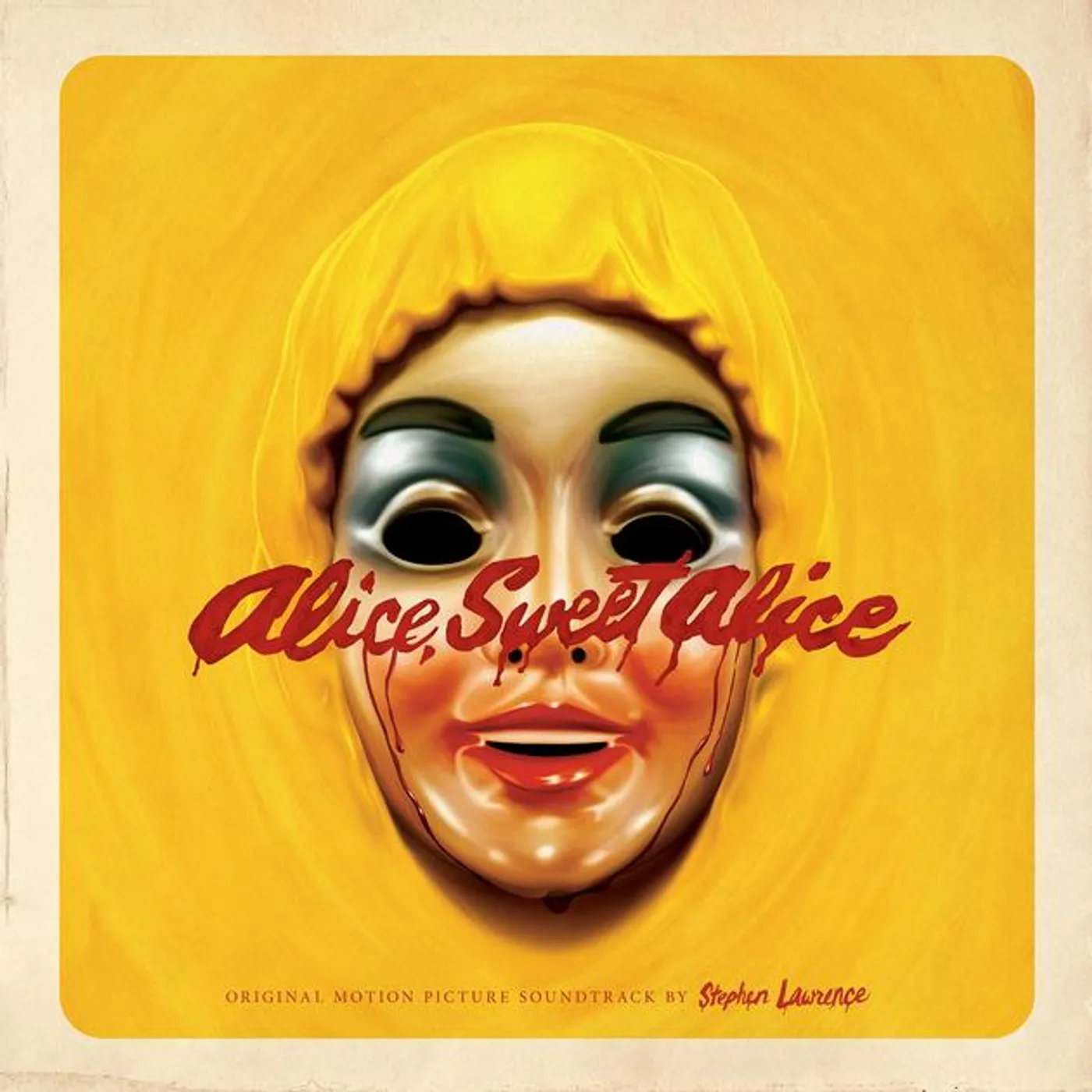 Stephen Lawrence ALICE, SWEET ALICE (180G/YELLOW RAINCOAT W/ BLOOD RED SPLATTER VINYL) Vinyl Record