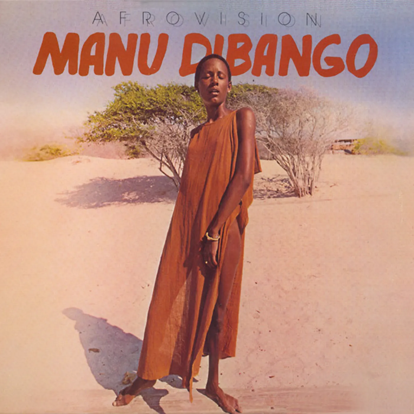 Manu Dibango Afrovision Vinyl Record